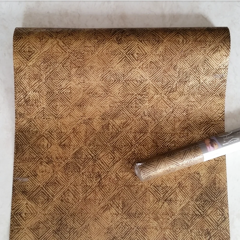 Wallpaper - Geometric Metallic Tribal
